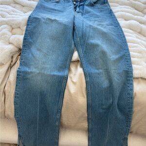 Anine Bing High Rise Blue Jeans